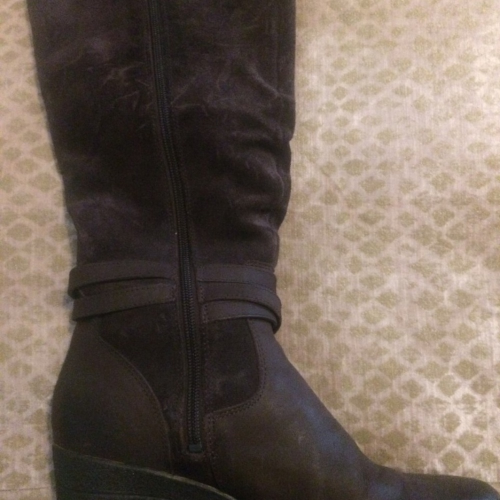 Ugg knee high wedge boots